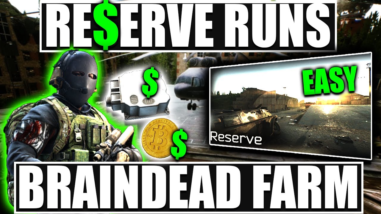 Braindead Reserve Run For Easy Loot! Escape From Tarkov PVE