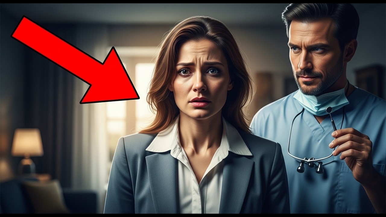 La profesora oculta un crimen; su esposo Dentista sabe la verdad... ¡un matrimonio de terror!