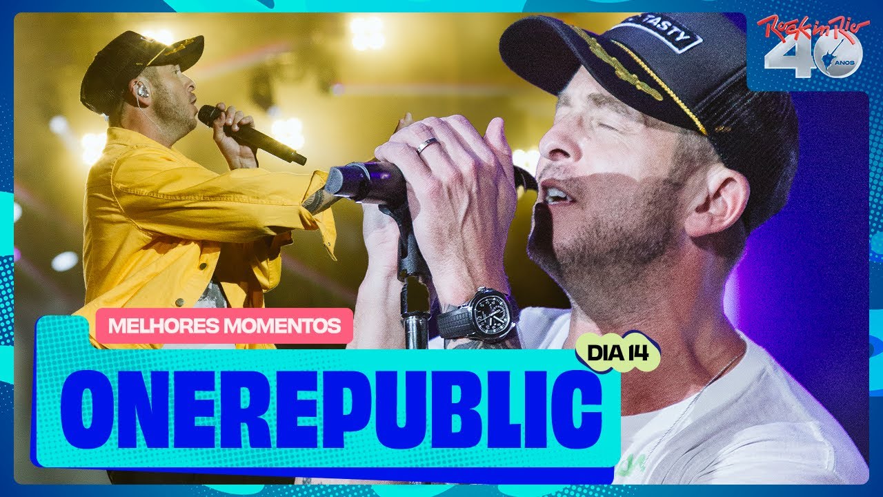 OneRepublic no Rock in Rio 2024 | Melhores Momentos | 