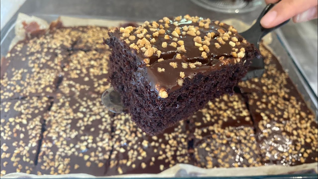 🍫Schokoladenkuchen (BLITZKUCHEN), ein Traum. Saftiger und einfacher Schokoladenblechkuchen