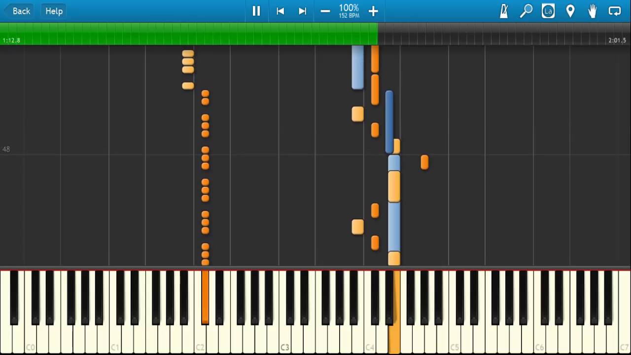 Mega Man 3 - Intro/Title (Synthesia)