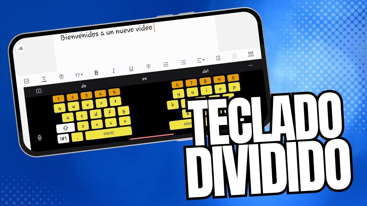 ¡Truco de Samsung! Escribe más Rápido con el Teclado Dividido