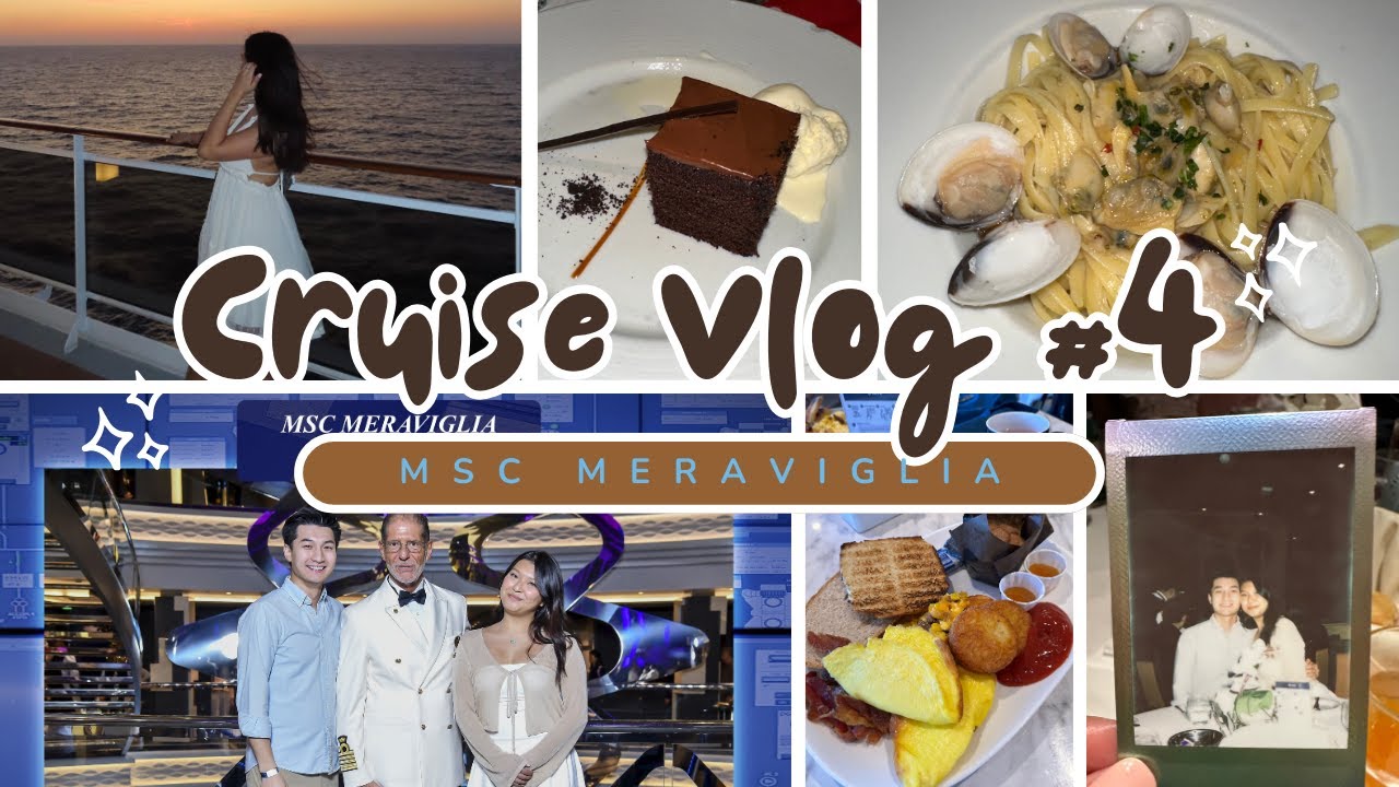 Saying goodbye to our cruise 🚢😭 | MSC Meraviglia Cruise Vlog Finale