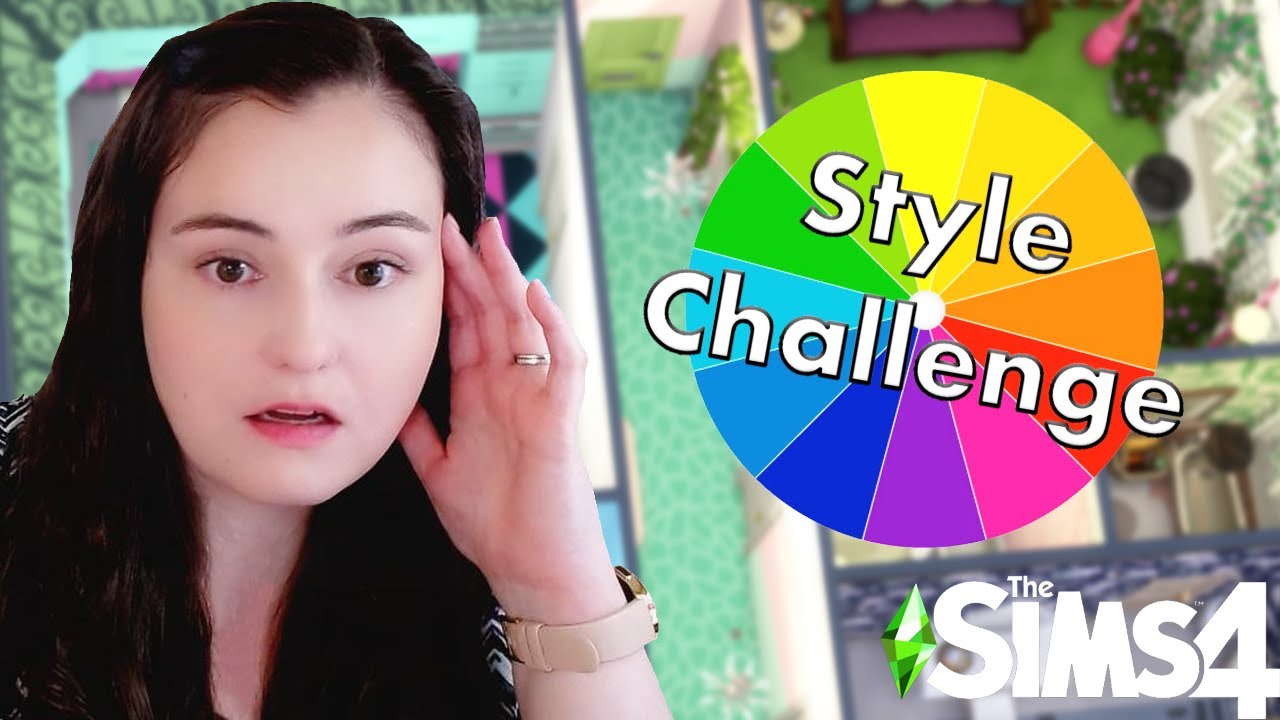 building but every room is a different style in the Sims 4!