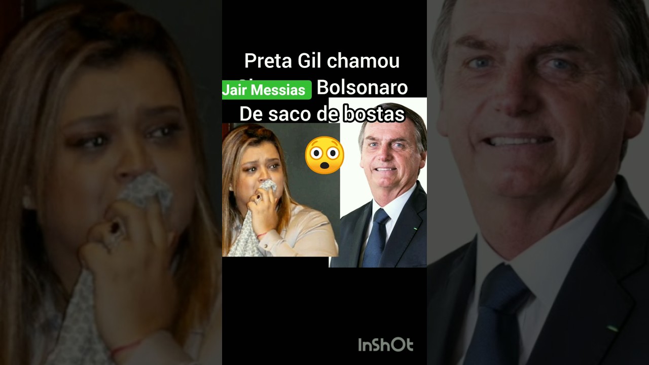 Preta Gil X Bolsonaro