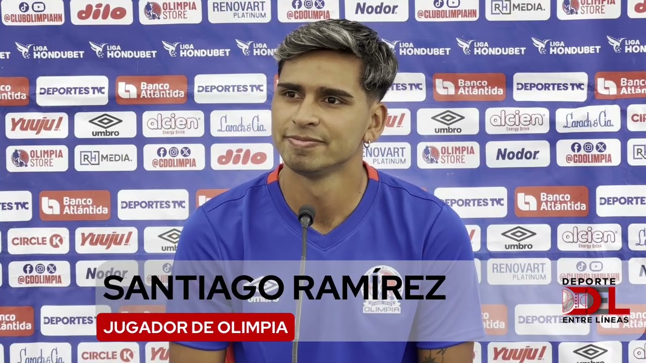 🗣️🎙️SANTIAGO RAMÍREZ JUGADOR DE OLIMPIA 🦁