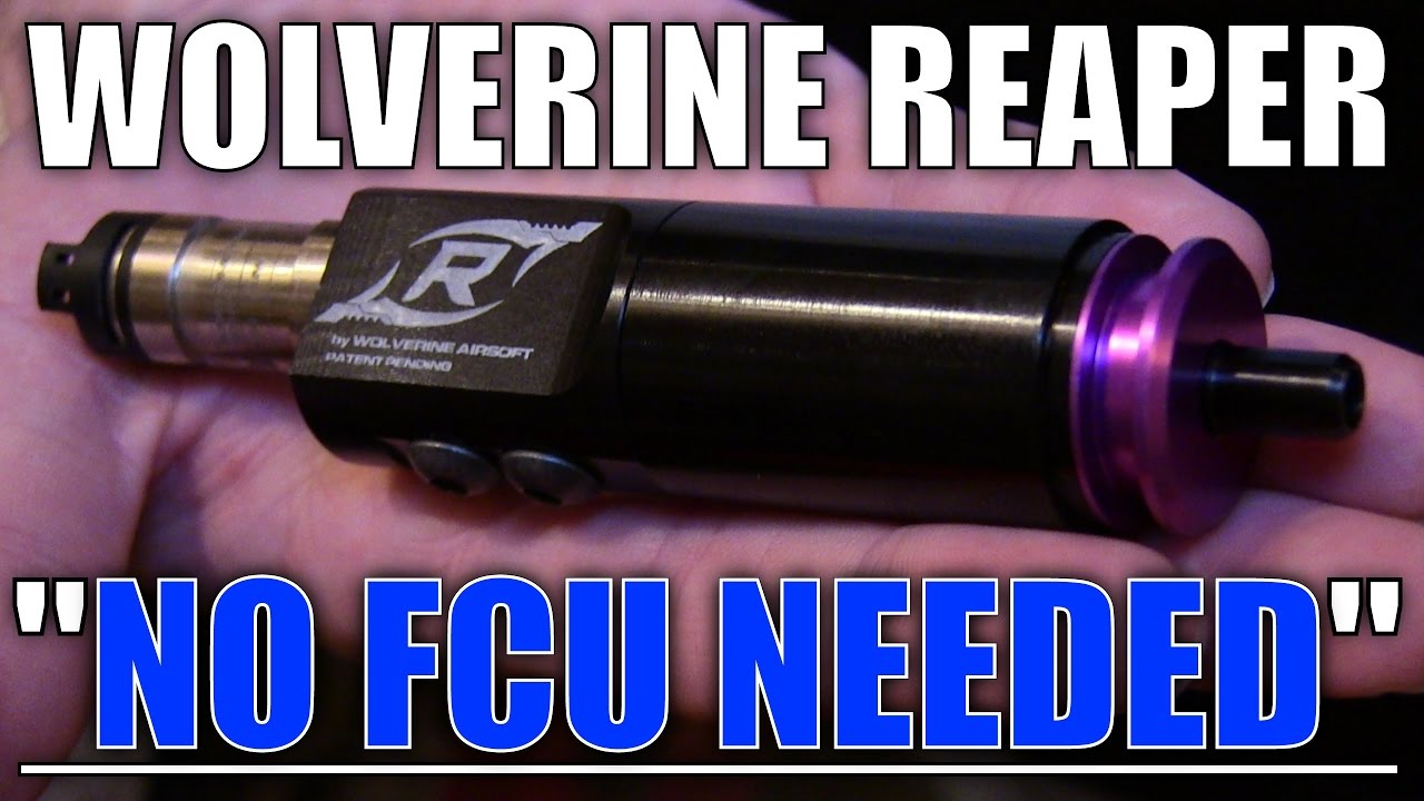 Пистолет Wolverine Reaper &mdash; не требует блока управления двигателем (FCU) &mdash; USAirsoft на выставке ...