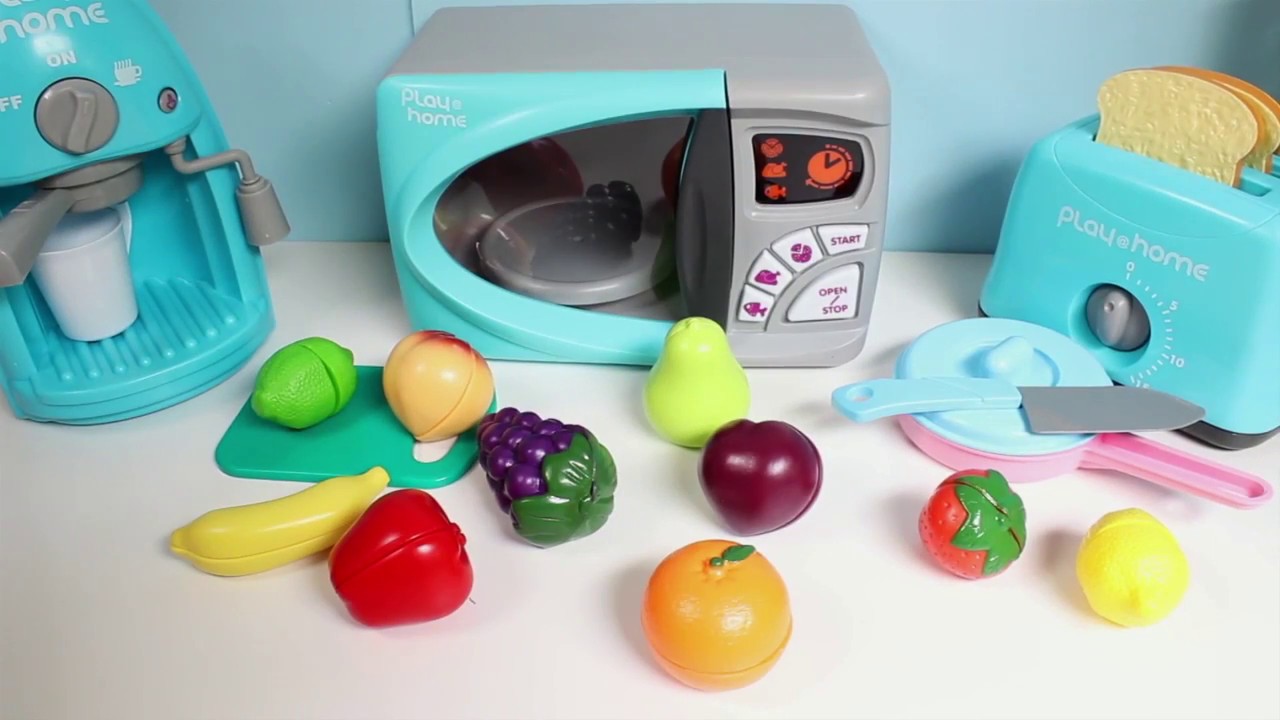 Toy Cutting Fruits with Velcro - Cooking Playset For Kids