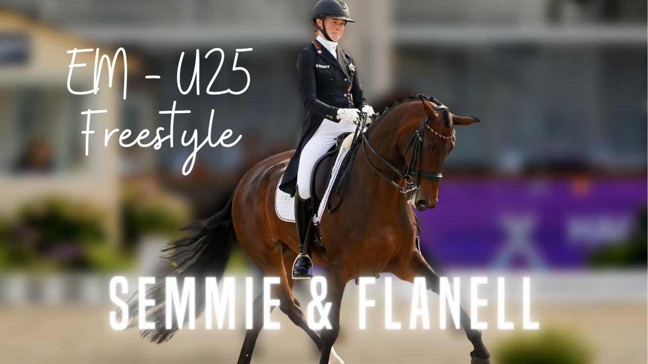 Europameister U25 Kür 🤩 | Semmieke Rothenberger & Flanell | Super Performance 👏🏼