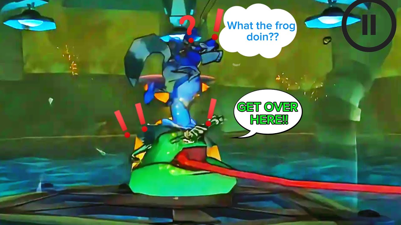 Sly Cooper and the Thievius Raccoonus part 2; have I mentioned this is a kids game?