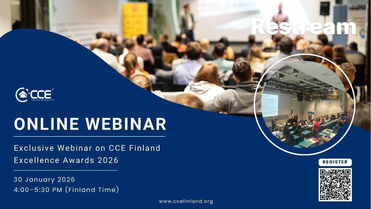 Exclusive Webinar on CCE Finland Excellence Awards 2026