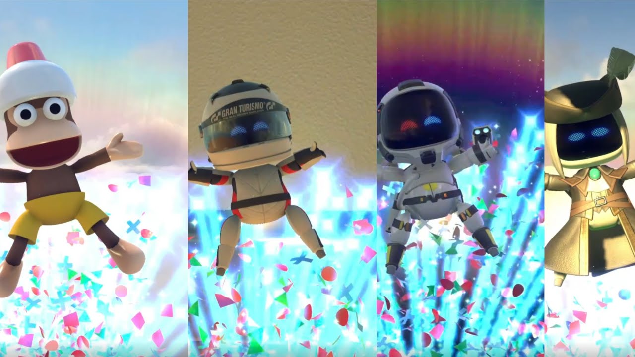 Todos os bots especiais do astro playroom                           