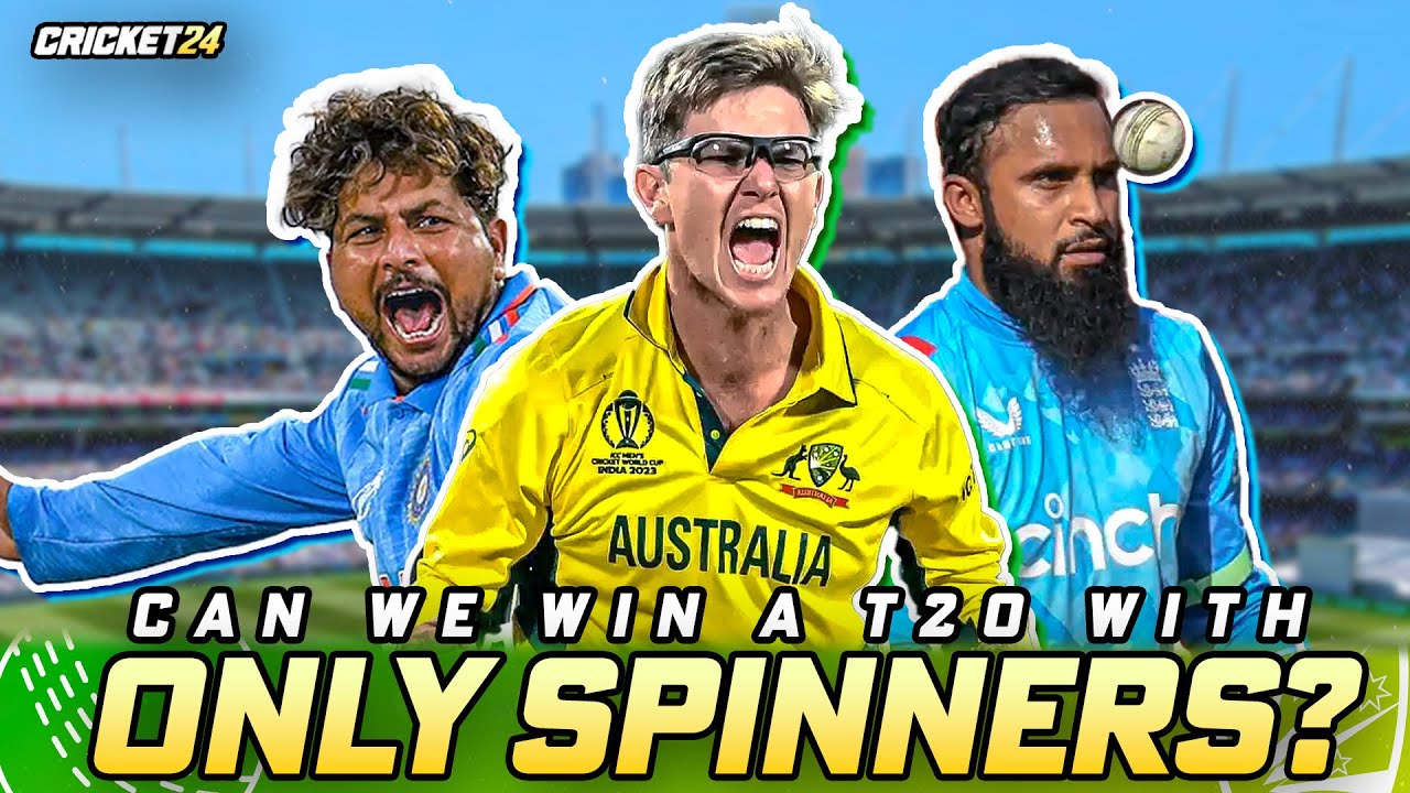 Сможем ли мы выиграть T20, используя ТОЛЬКО СПИННЕРЫ?
