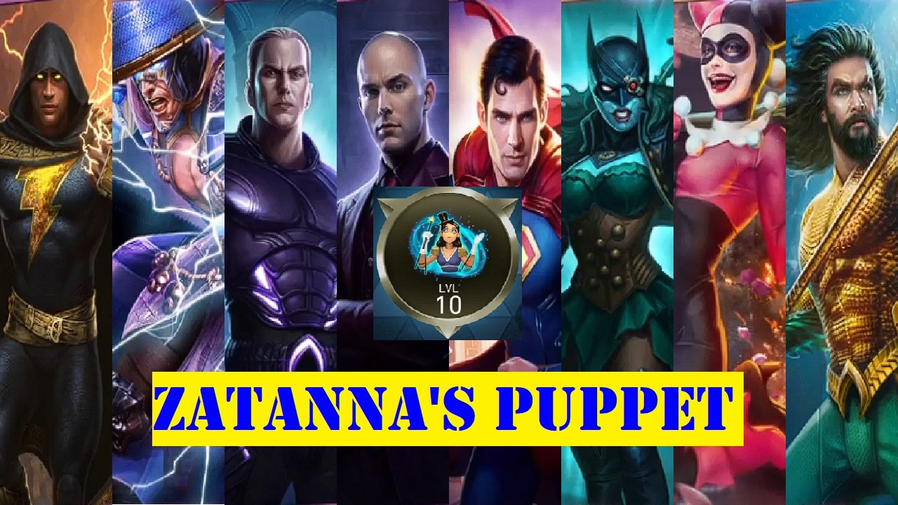 I Tried Using ZATANNA'S Puppet on ALL 8 PIPS!! TOP 5 Artifact in the game?! | Injustice 2 Mobile