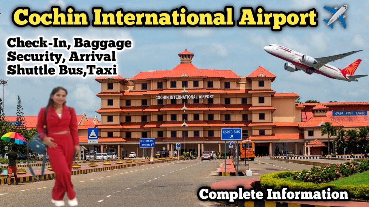 Cochin International Airport✈️ | Kochi Airport Full Details | First Time Travel In Flight