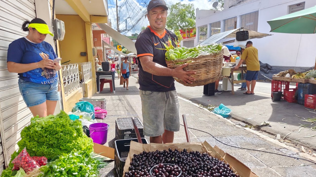 A FEIRA LIVRE DE BOM JARDIM PERNAMBUCO 18/03/2026