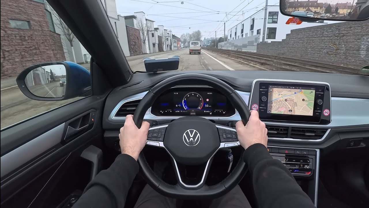 2024 VW T-Roc Cabriolet (1.0 TSI | 110 hp) - POV Drive