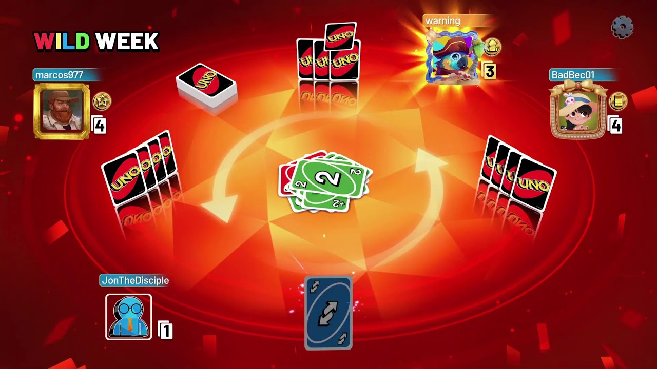 It's Uno time.