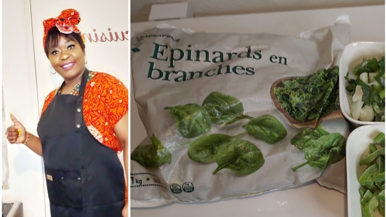 ÉPINARD MÉLANGER AVEC COTISE FUMÉ 😋