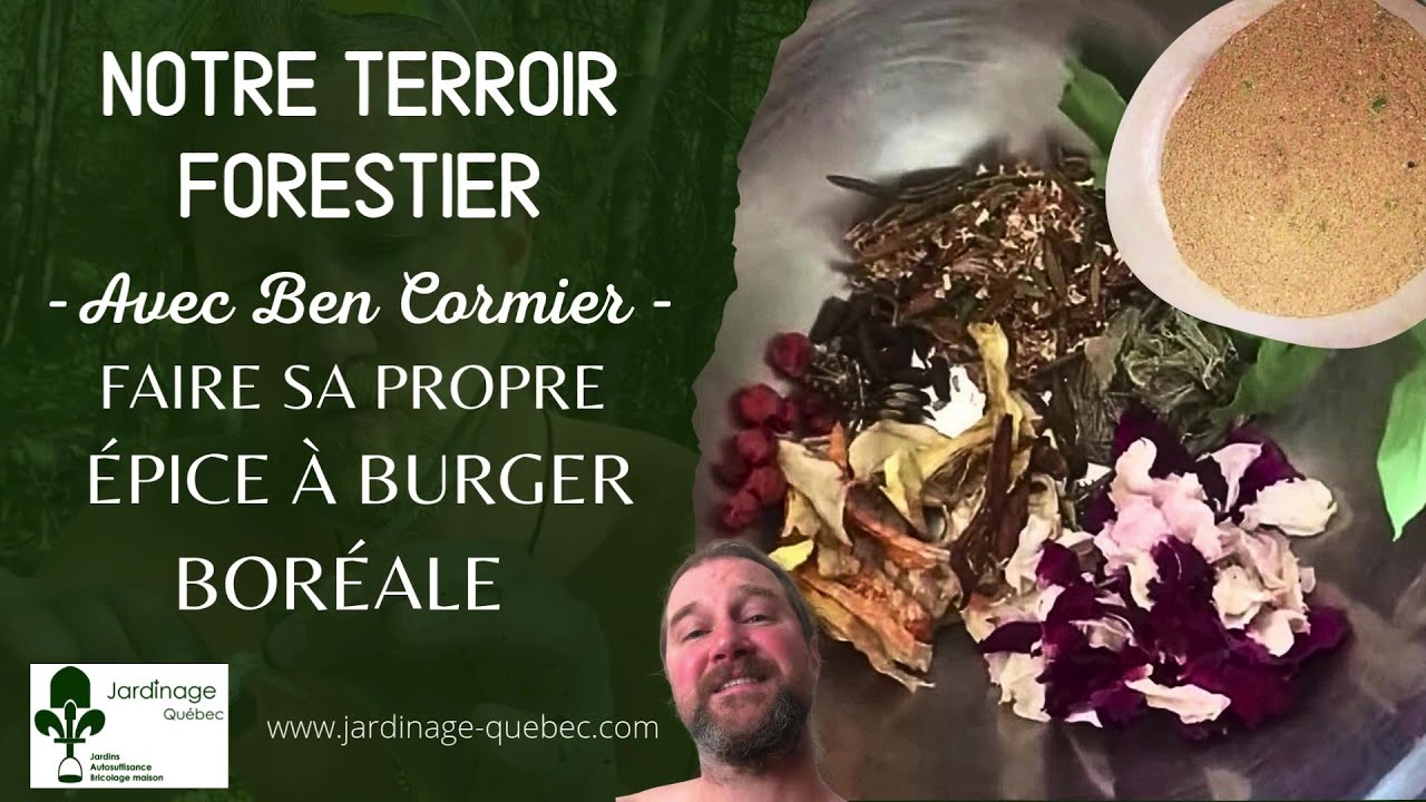 ÉPICE BORÉALE POUR BURGERS - CHRONIQUES DE BEN CORMIER