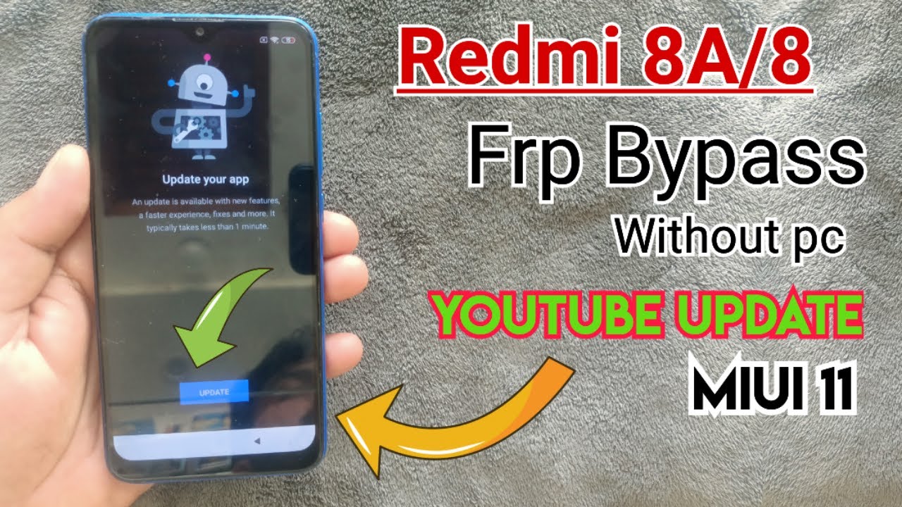 Redmi 8A Frp bypass YouTube update | Redmi 8/8A Google account bypass YouTube update | Redmi 8a frp