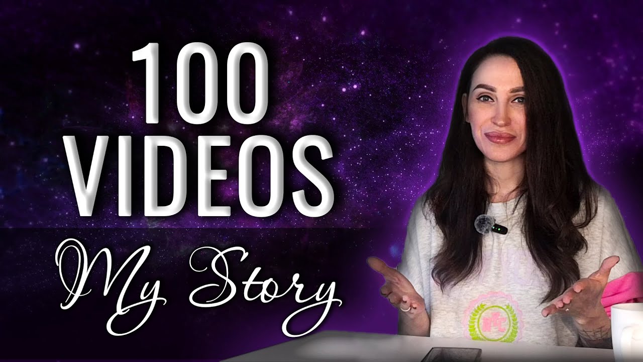 100 Videos Later | My Channel & My Story | Mini Giveaway 💜 (Spoken in Russian)