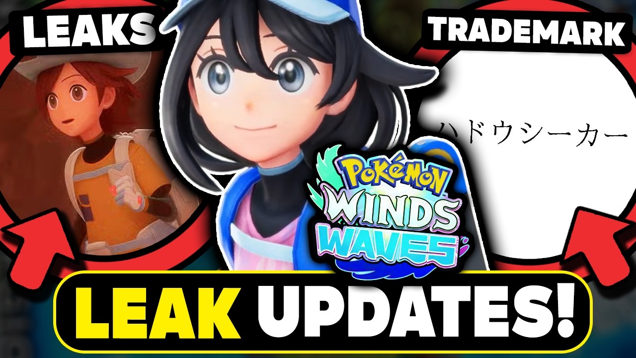 POKEMON NEWS! ALL CONFIRMED WINDS & WAVES TERALEAK DETAILS SO FAR! New Aura Seeker Trademark!