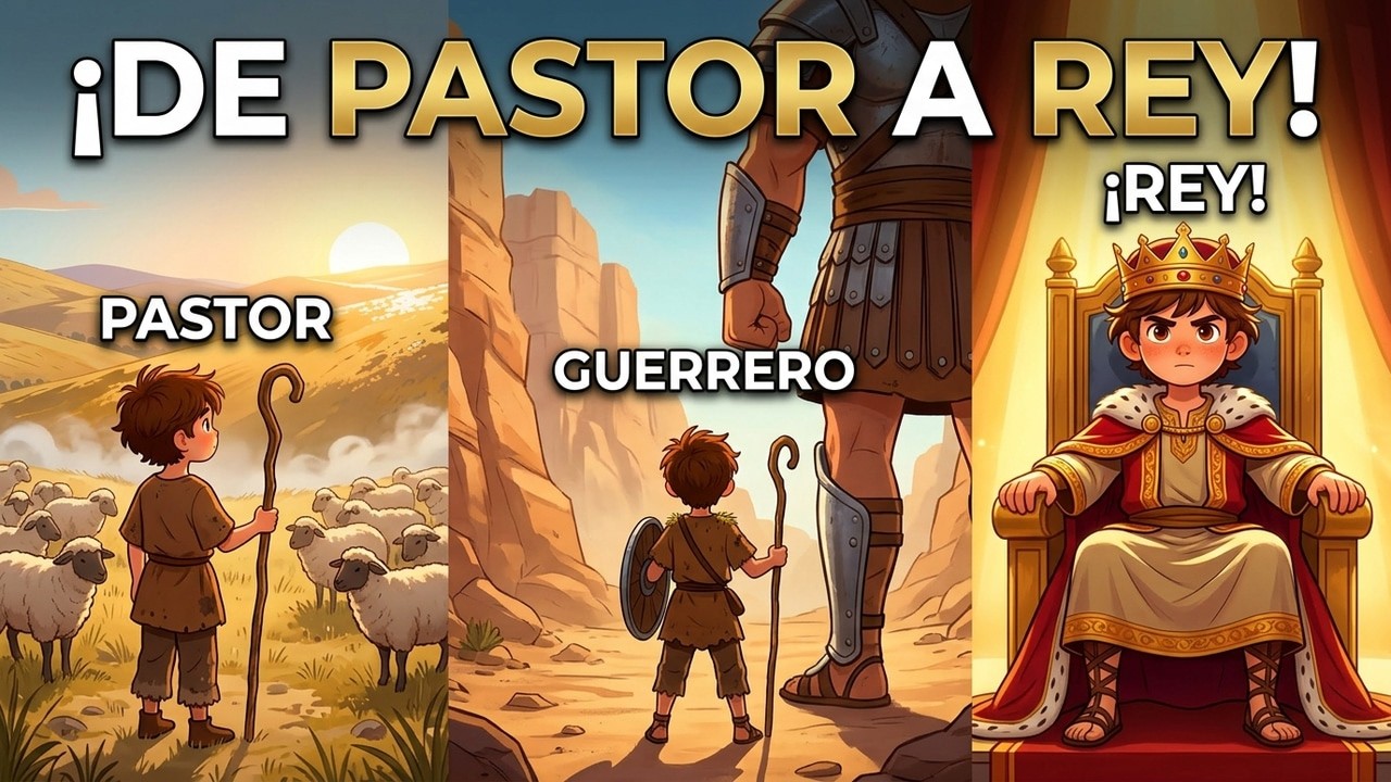 DAVID: De Pastor a REY de Israel | La Historia Bíblica que Cambió el Mundo
