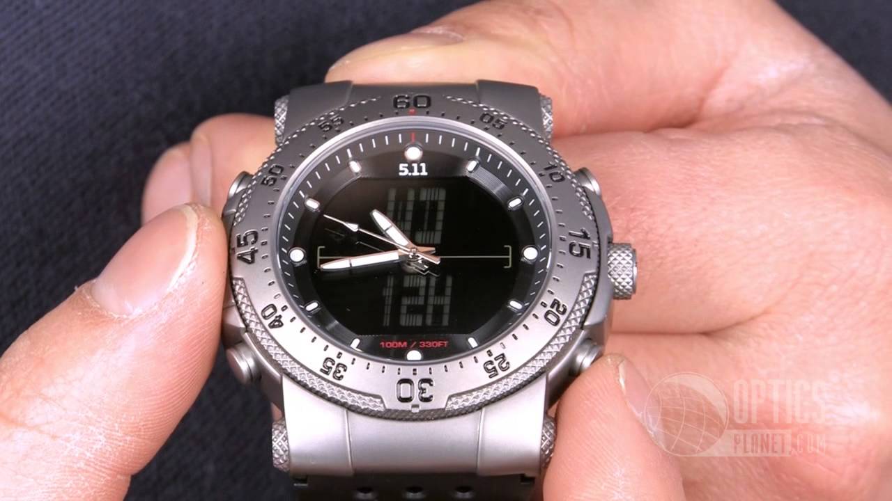 5.11 HRT Titanium Watch - OpticsPlanet.com