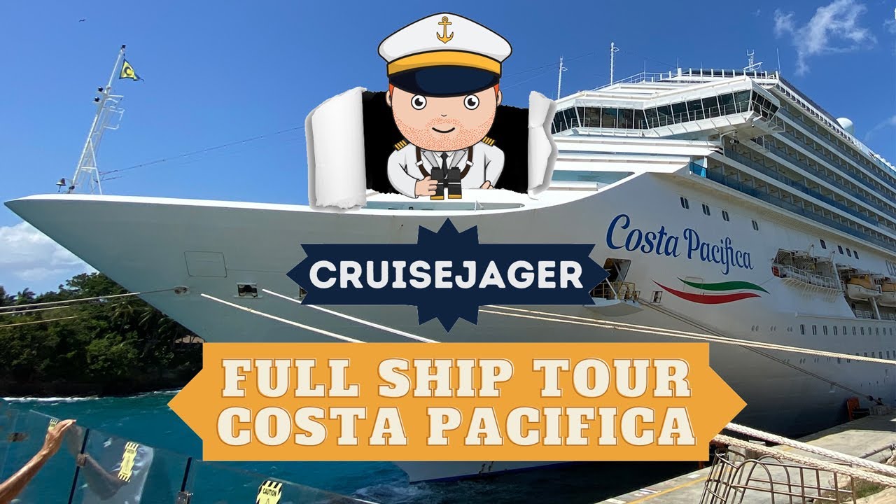 COSTA PACIFICA - Full Cruise Ship Tour - Walkthrough - 4k (HDR)