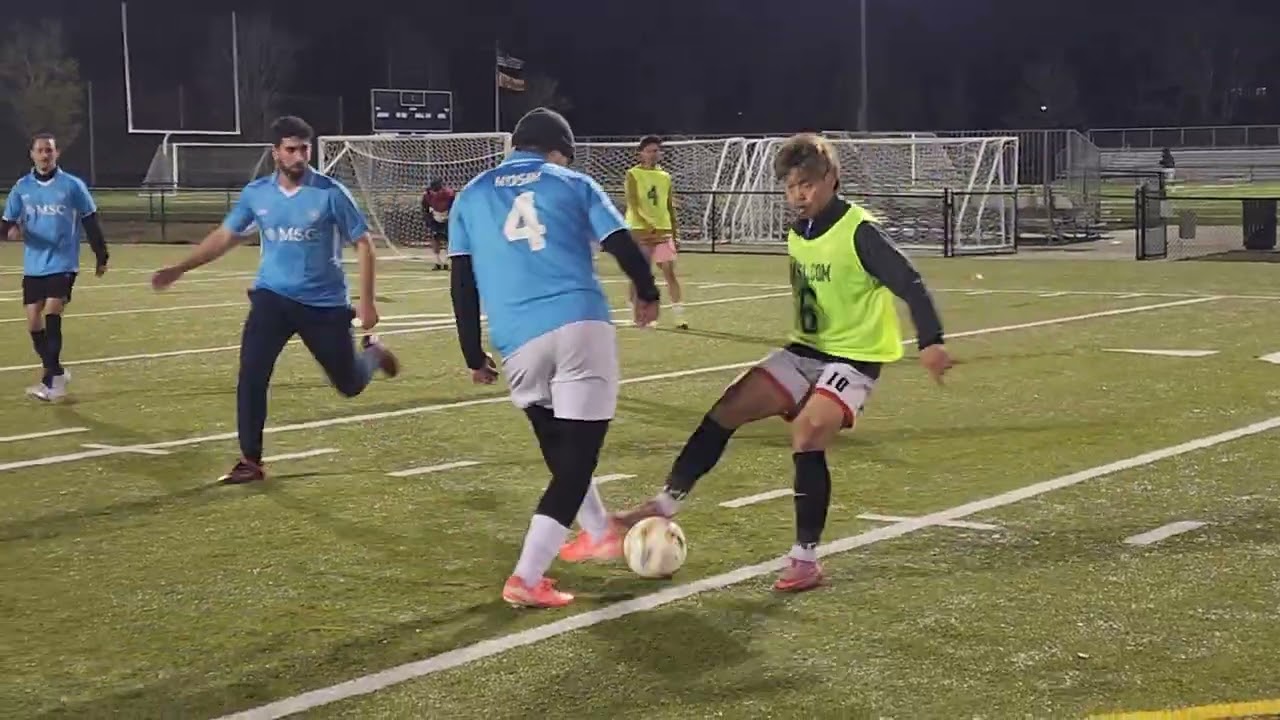 Chinstar FC vs D Team 1st half 