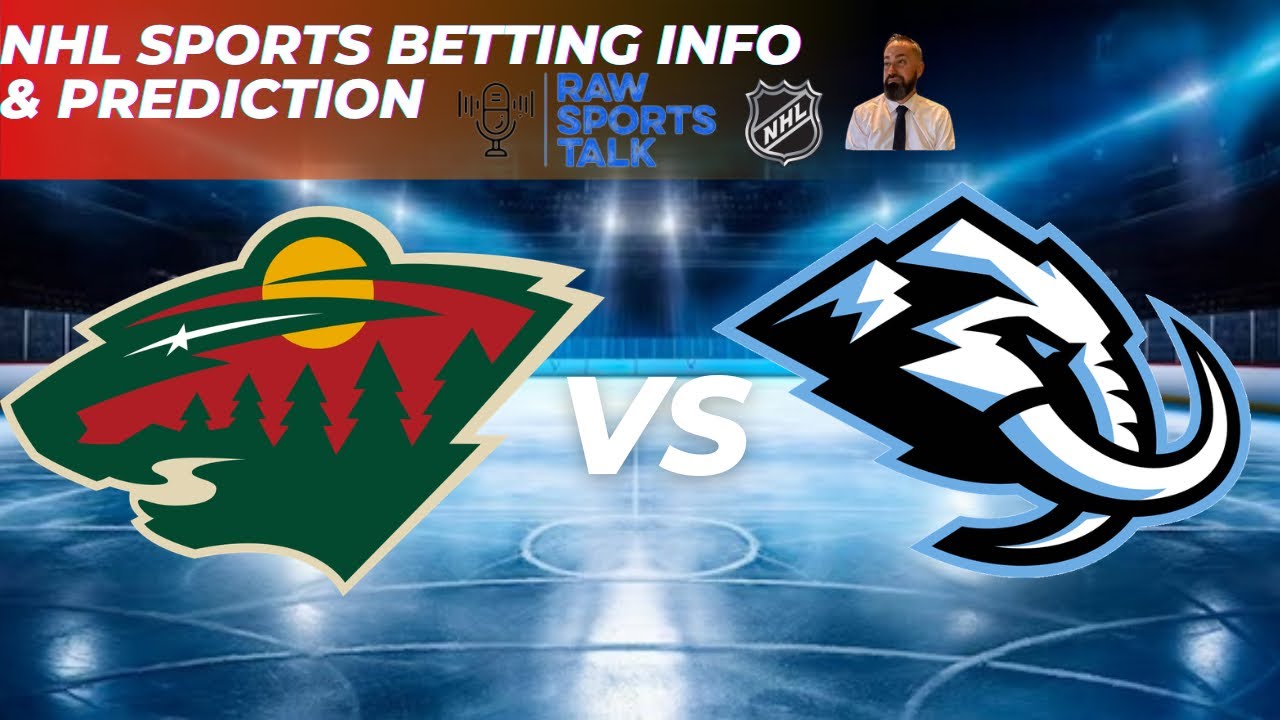 Minnesota Wild VS Utah Mammoth 3/10/26 Free NHL Stats & Betting info