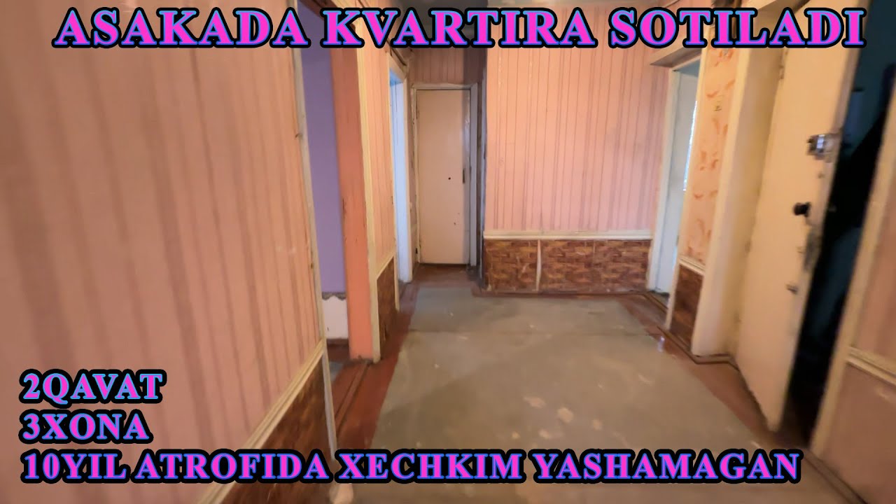 ASAKADA KVARTIRA SOTILADI ASAKA KVARTIRA NARXLARI