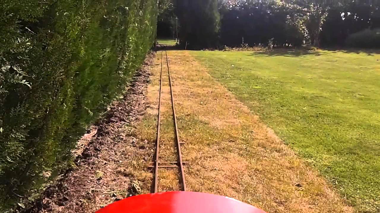 5 inch gauge garden railway homemade