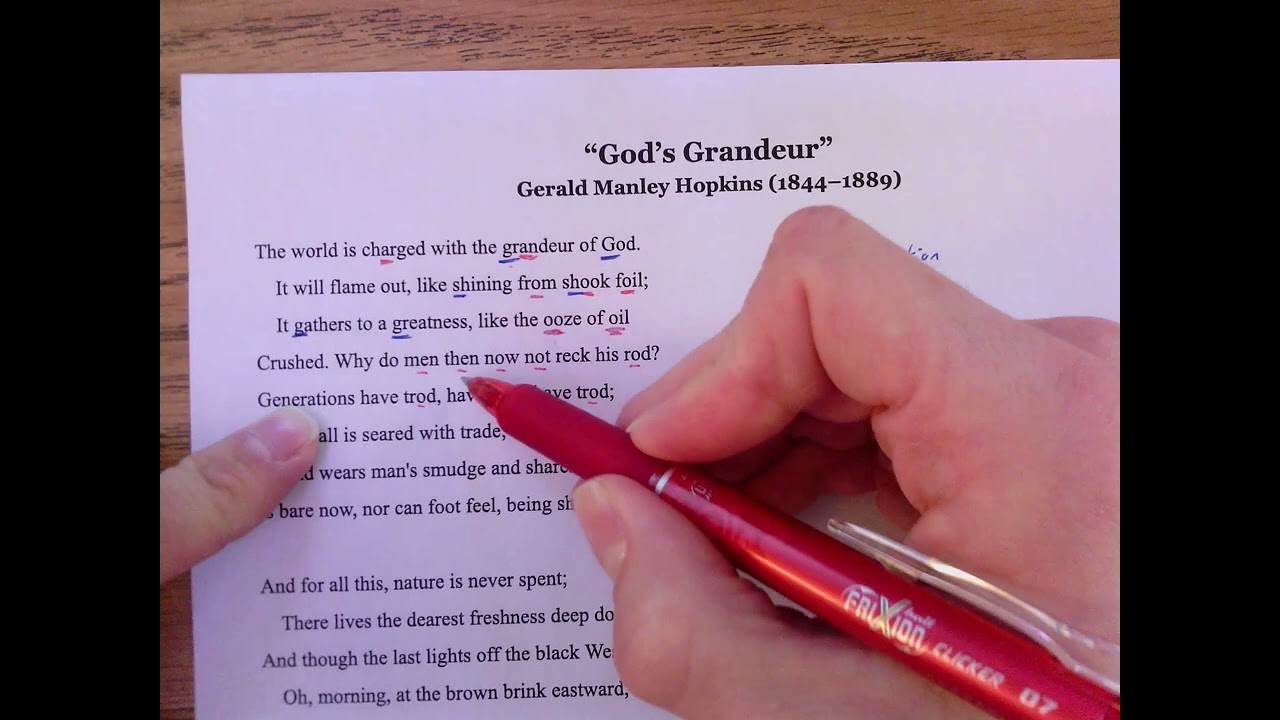 Sound Devices: Gerald Manley Hopkins's 