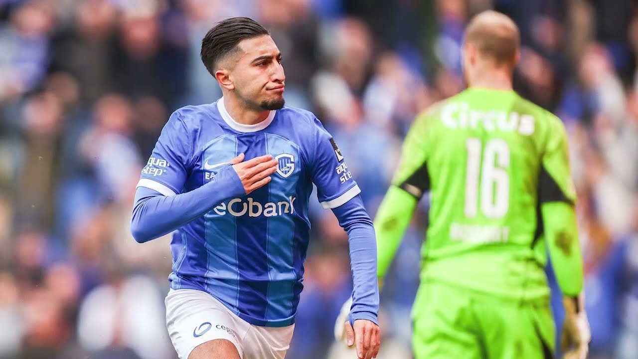 Anouar Ait El Hadj I KRC Genk I RSC Anderlecht I Best Actions (2024)