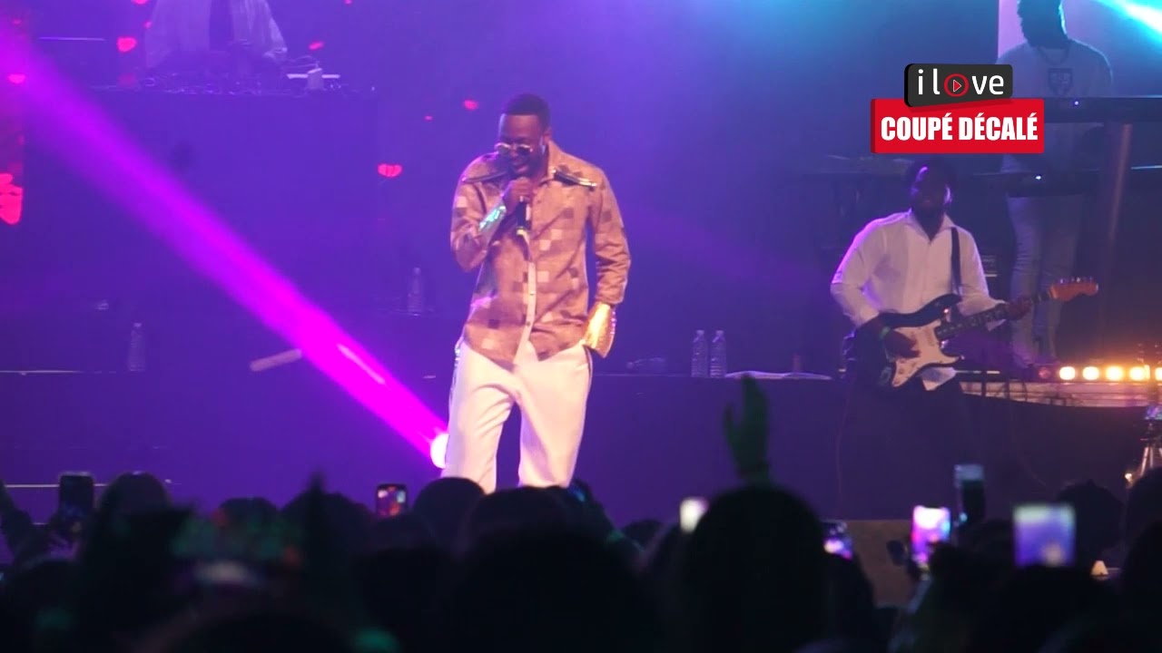 CONCERT DE DADJU À L'HOTEL IVOIRE D'ABIDJAN