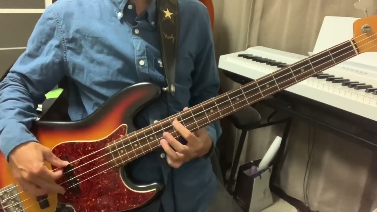 【タブ譜あり】Tinder/アンと私(Bass Cover)