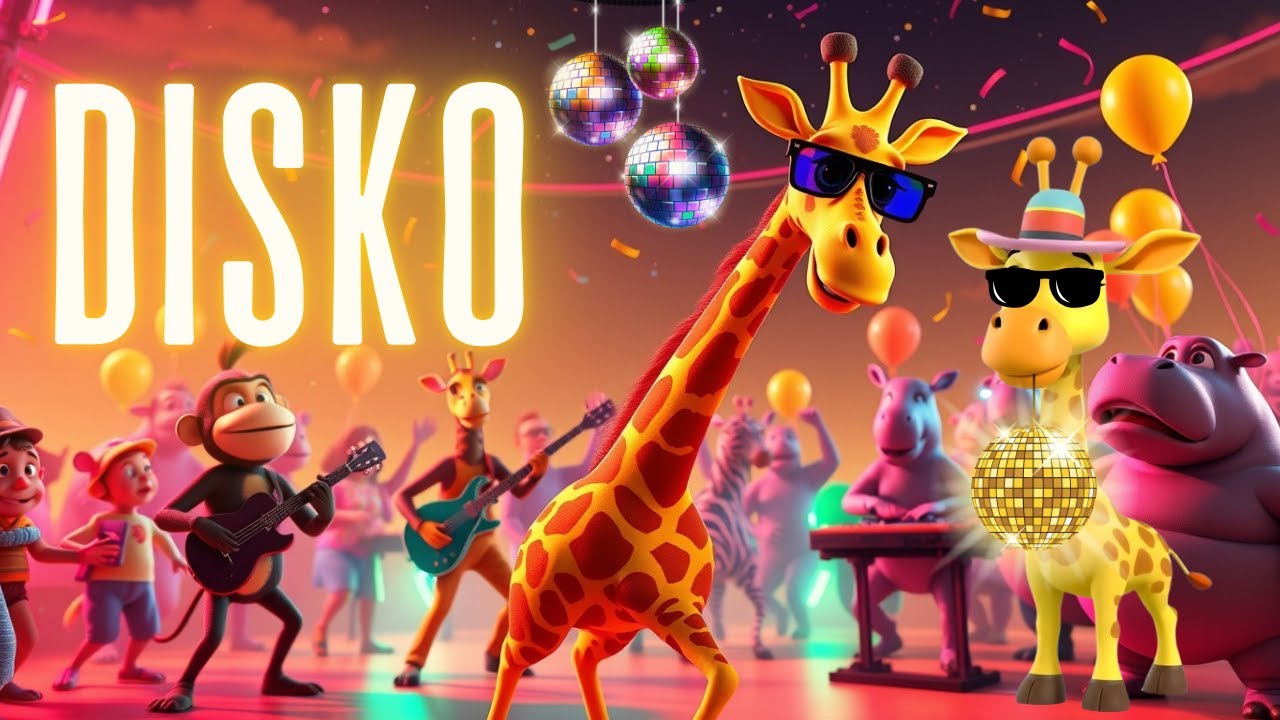 DISKO | Detské pesničky s Lily | Slovenské pesničky pre deti