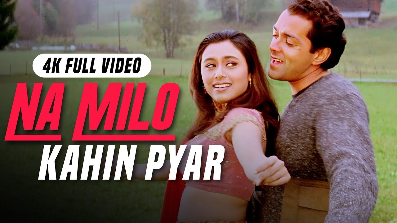 Na Milo Kahin Pyar - 4K Video | Badal | Sonu Nigam, Kavita Krishnamurthy | Real4KVideo