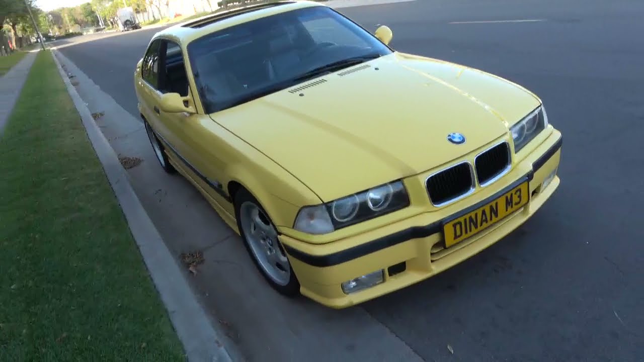 1995 BMW M3 5 spd Supercharged Dinan S3 arrives at West Coast Classics, Torrance, CA