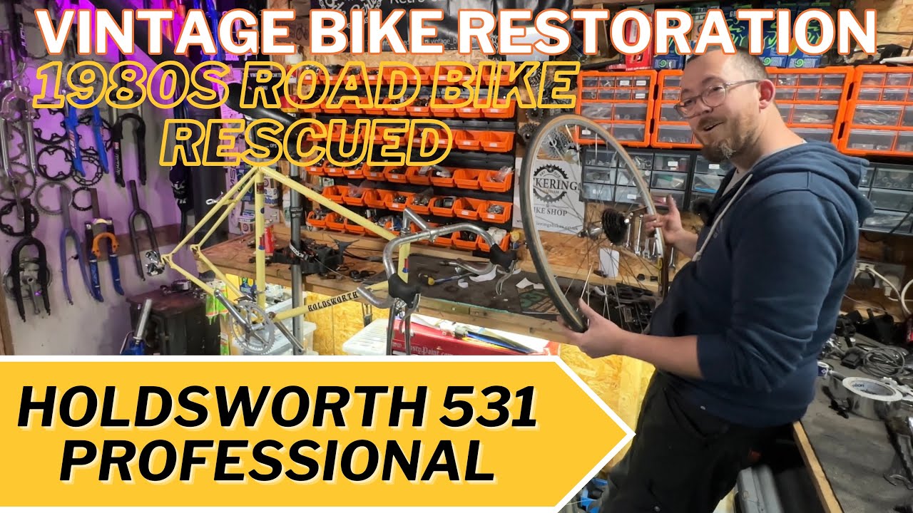 Restoring A vintage bike: Holdsworth 531 Professional road bike