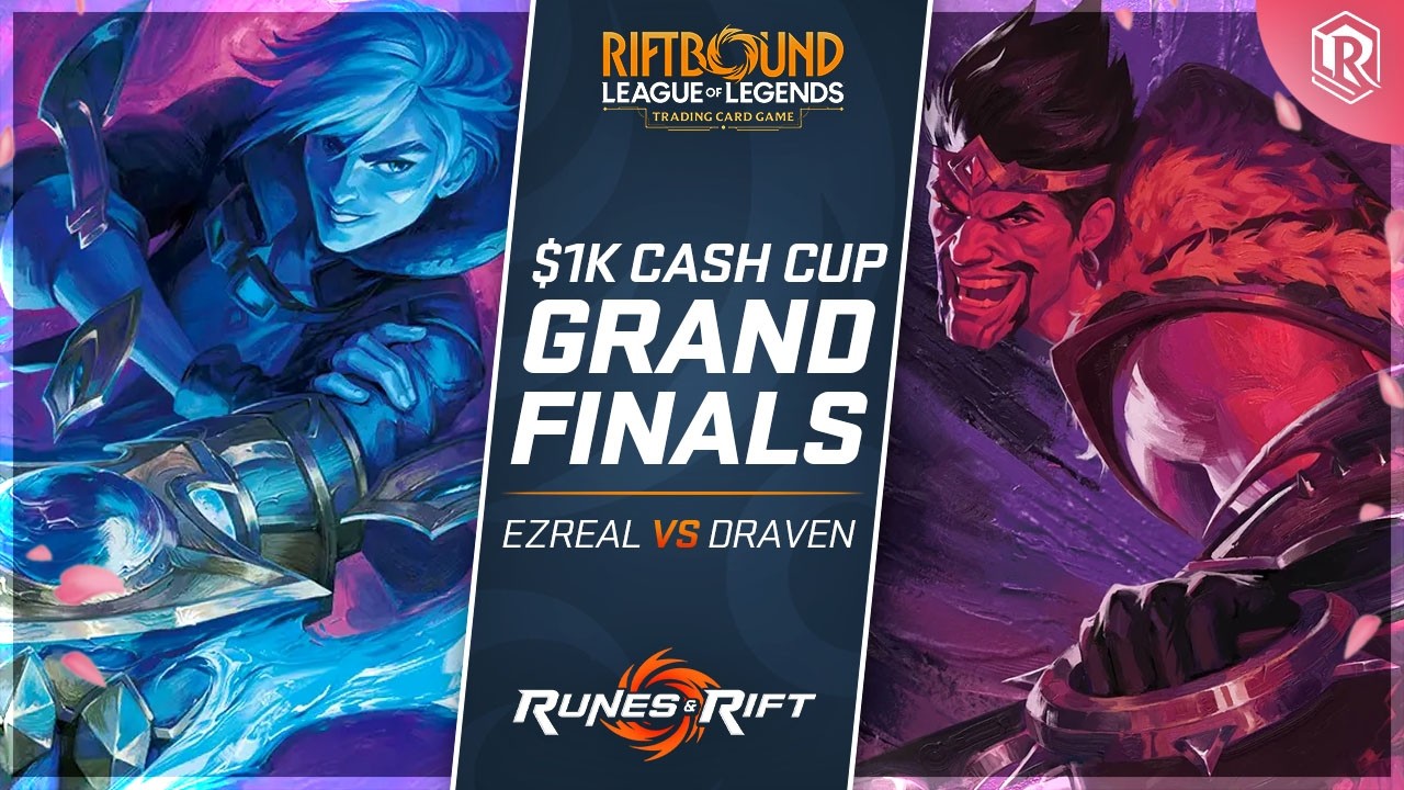🏆 GRAND FINALS - Ezreal vs Draven | $1K Riftbound Tournament