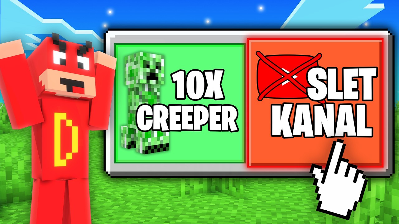 Hvad Vil Du HELST I Minecraft?