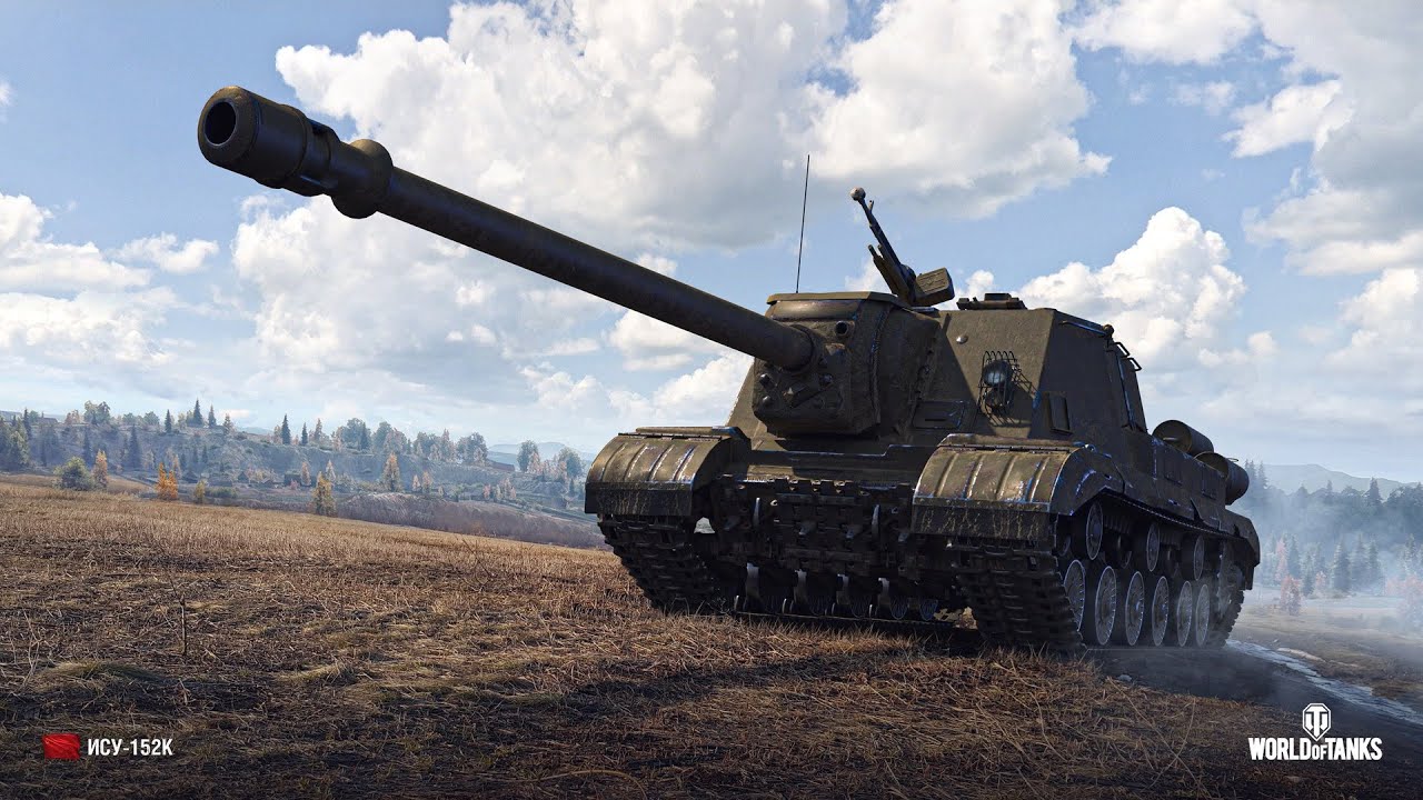 "ISU-152K" ЭТА МАЛЫШКА БЪЕТ БОЛЬНО!!! (ОБЗОР) // WOT Console PS-5