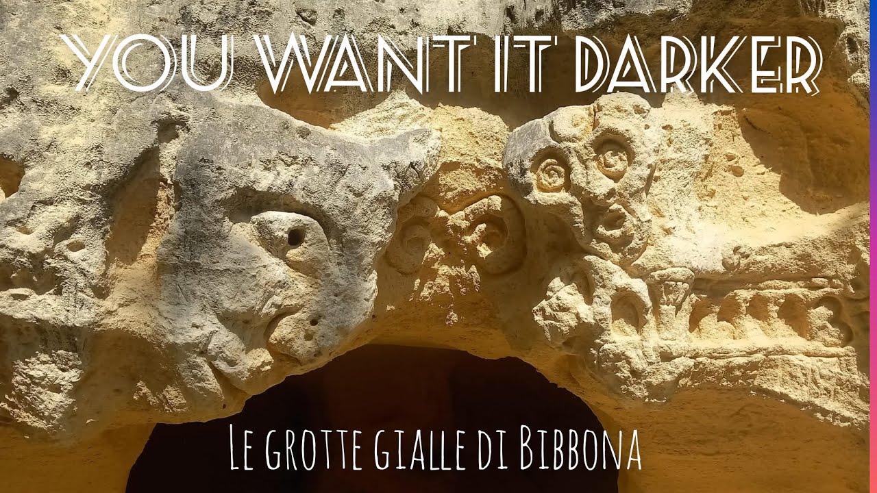 You want it Darker. Le grotte gialle di Bibbona, Luca Zampi. 