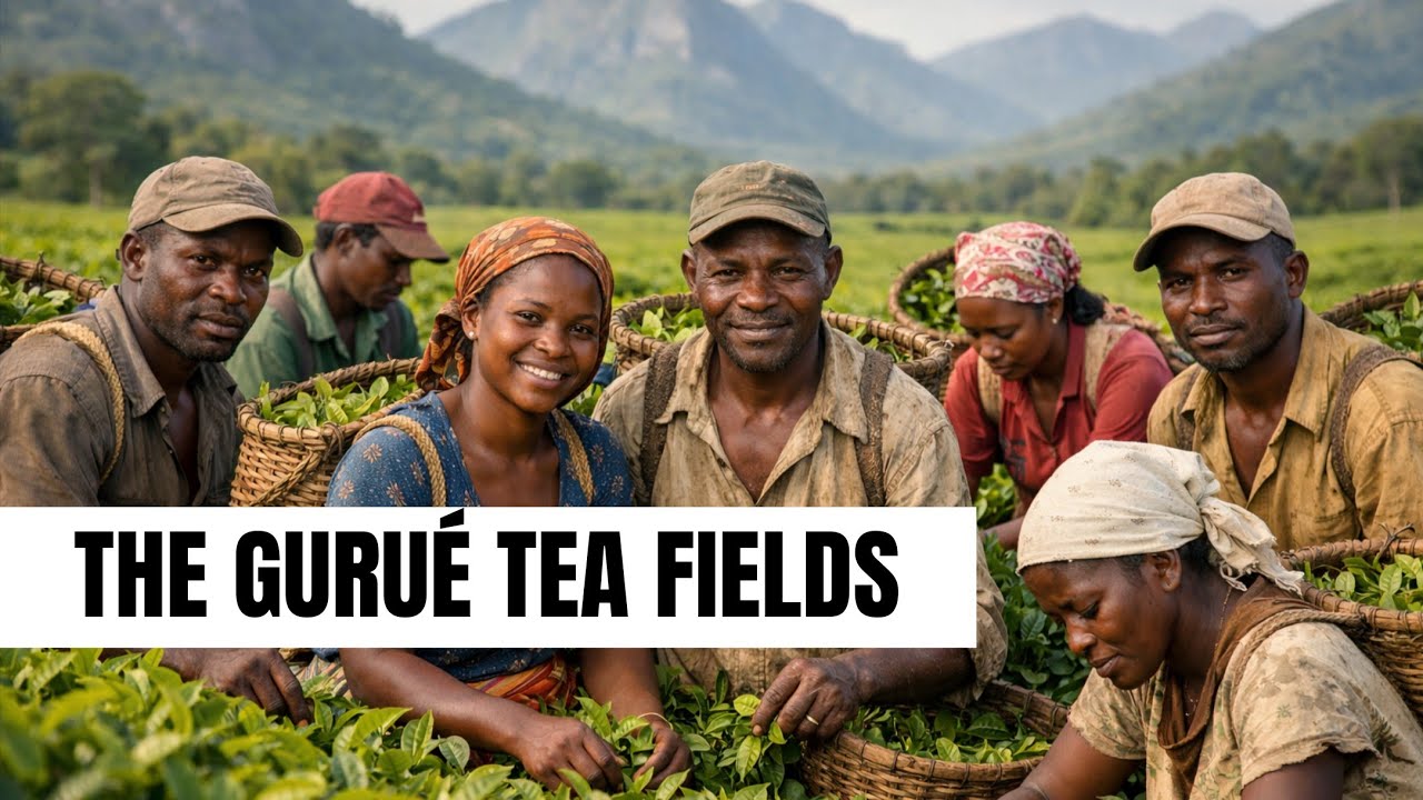 Plantaciones de té con más de cincuenta años: los paisajes verdes de Mozambique