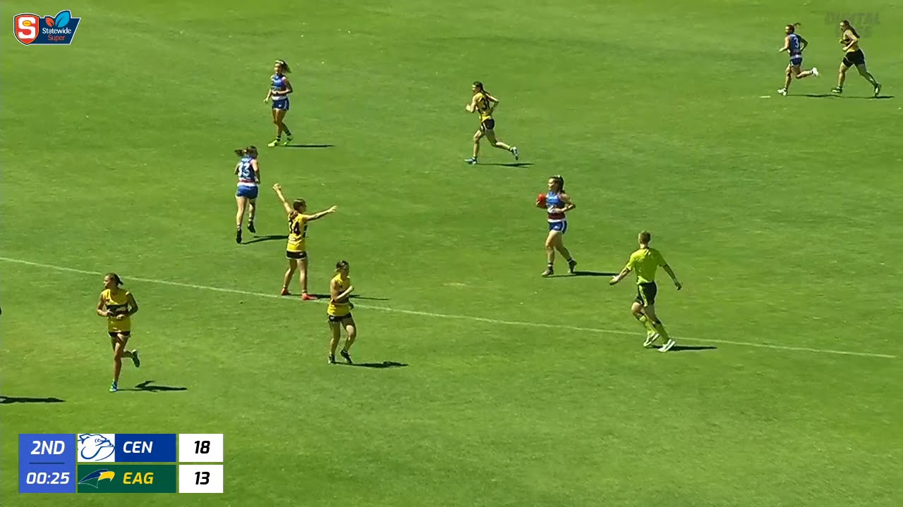Rd 1 Statewide Super Women's League Highlights - Central v Eagles