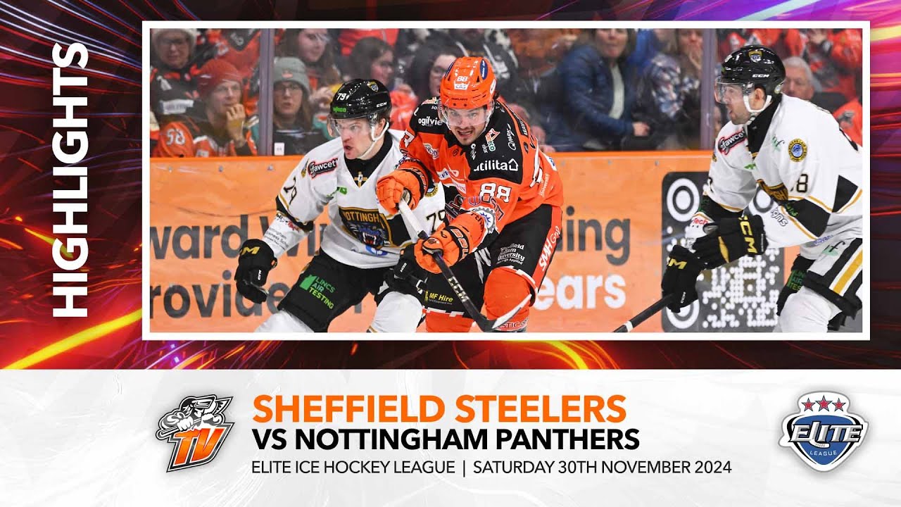 Sheffield Steelers v Nottingham Panthers - 30th November 2024