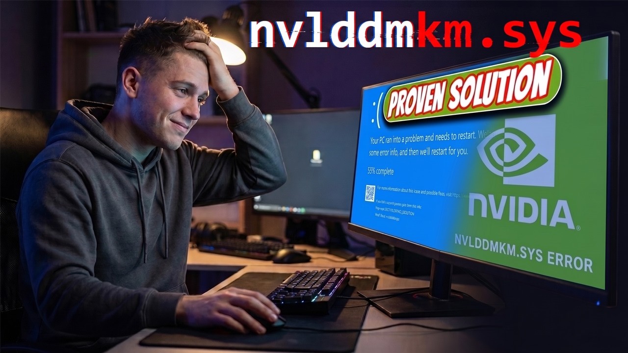 Awaria nvlddmkm.sys w Windows 11 &ndash; Część 2: Co naprawdę zadziałało 👌